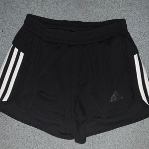 Black adidas shorts